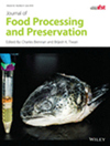 JOURNAL OF FOOD PROCESSING AND PRESERVATION杂志封面